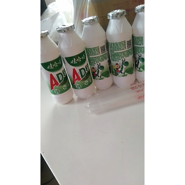 > 娃哈哈小ad钙奶 100g*6瓶儿童牛奶 娃哈哈小ad钙奶商品评价 > 收到