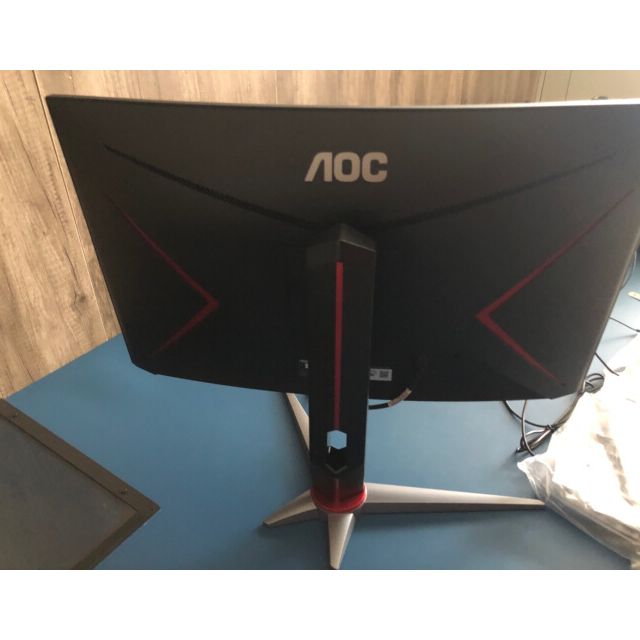 aoc cq27g2 27英寸2k高清曲面屏144hz刷新hdr技术/人体工学支架/电竞
