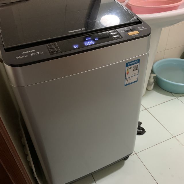 松下(panasonic) xqb80-x8155 8公斤全自动波轮洗衣机羽绒服洗泡沫净