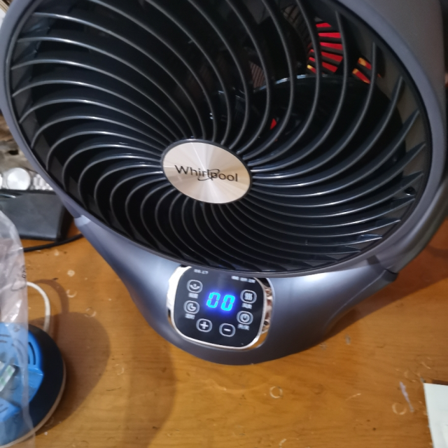 惠而浦whirlpool电风扇空气循环扇台式空调循环扇wcf20eb遥控台扇空调