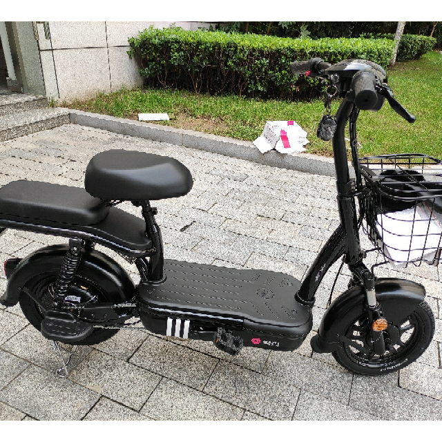 爱玛(aima)小爱蜜4812 电动自行车 48v铅酸电池 博世电机 真空胎 新