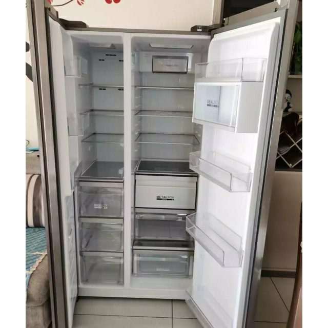 双变频风冷无霜 家用嵌入式双开门冰箱 智能wifi电冰箱bcd-643wdcpu1