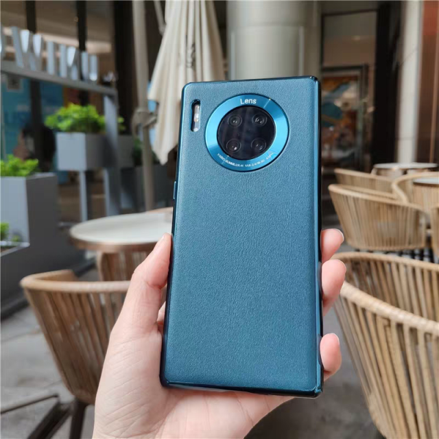 华为mate30pro手机壳mate30电镀素皮5g限量版m30高档mete原装无边框