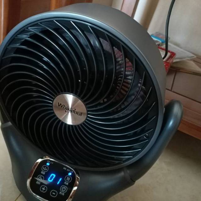 惠而浦whirlpool电风扇空气循环扇台式空调循环扇wcf20eb遥控台扇空调