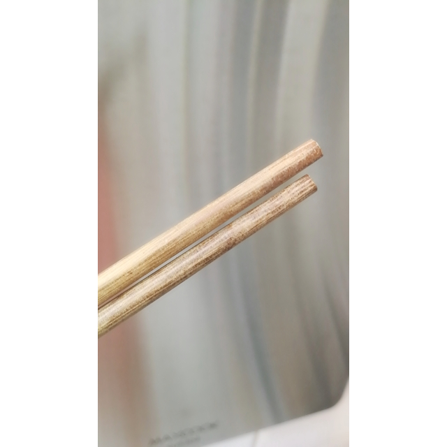 实木原木筷子家用饭店用两双装32cm加长 mcpj184高清大图|实物图