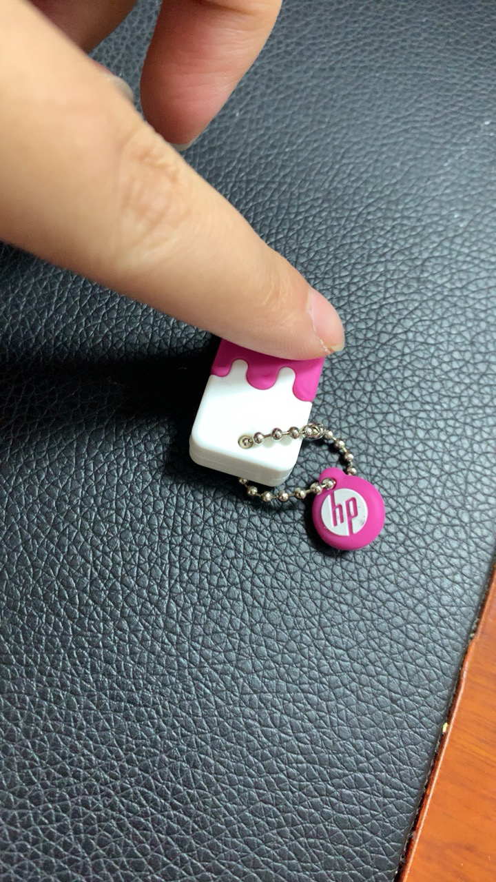 惠普(hp) 冰淇淋u盘v178p 32g 可爱情侣创意个性迷你车载/电脑两用