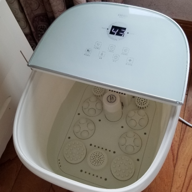 德国凯伦诗cloris泡脚桶全自动足浴器蒸汽加热足浴桶电动按摩泡脚桶深