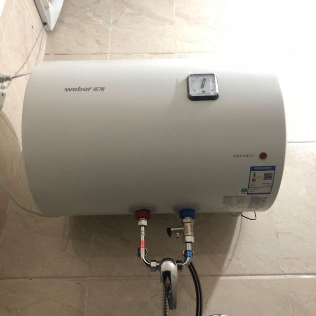 weber威博电热水器40升dh1-40家用壁挂速热储水式洗澡淋浴电热水器