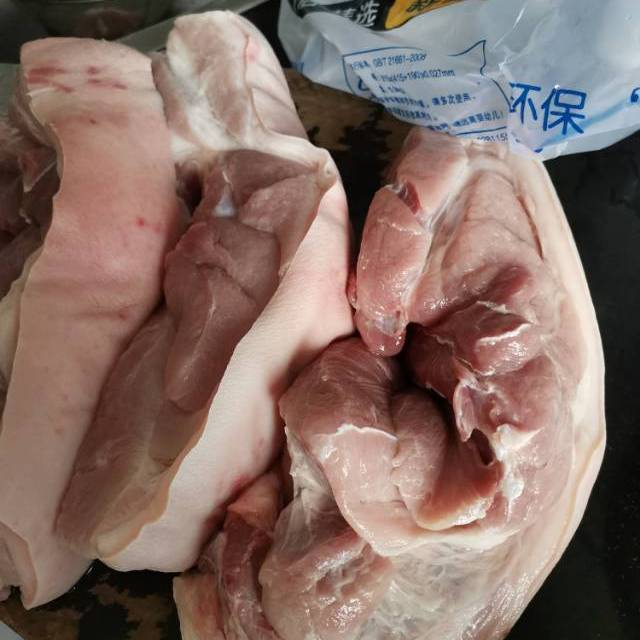 猪肉前腿肉照片图片