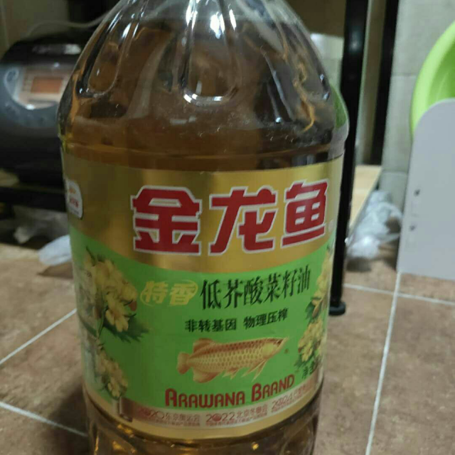 金龍魚低芥酸特香菜籽油5l5l