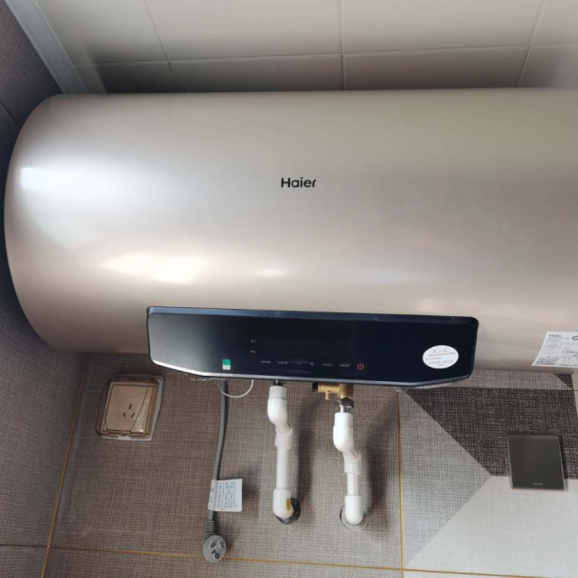 haier/海尔电热水器ec6002-mg(u1)60升 3000w速热 防电墙 智能抑菌