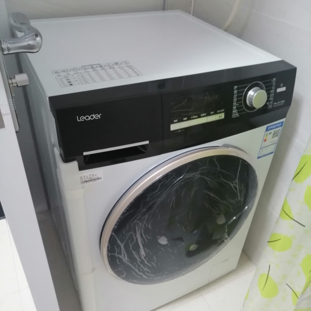海尔统帅(leader)@g1012bx76wu1 10公斤大容量 变频滚筒洗衣机 巴氏