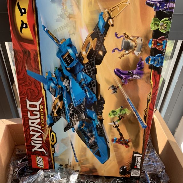 lego乐高ninjago幻影忍者系列雷电忍者杰的暴风战机70668积木玩具