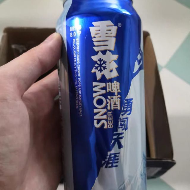 雪花啤酒勇闯天涯500ml12听整箱装