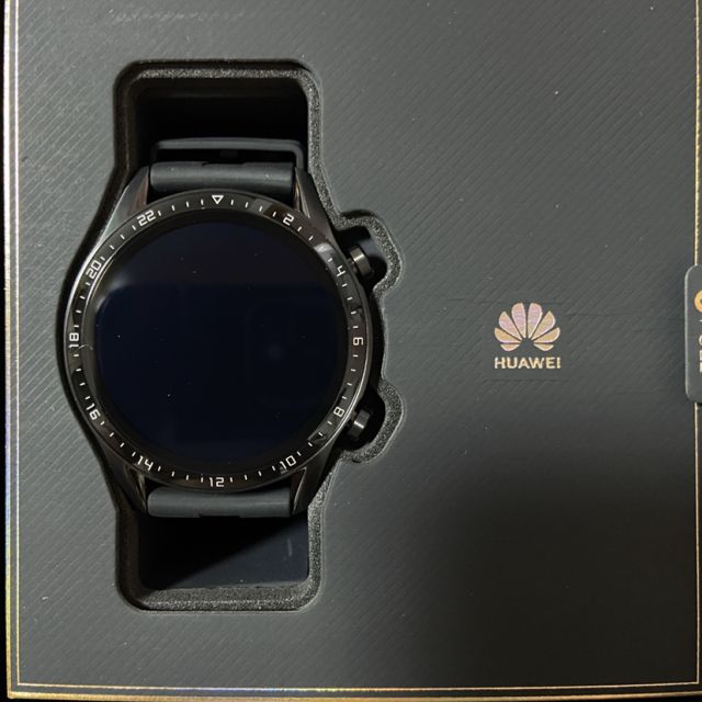 huawei华为watchgt2曜石黑46mm麒麟芯片强劲续航蓝牙通话运动智能手表