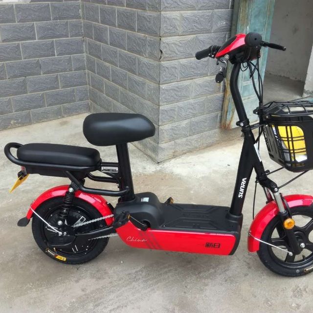 新日sunra电动车新国标小果酱电动自行车变频电机真空胎成人男女电瓶