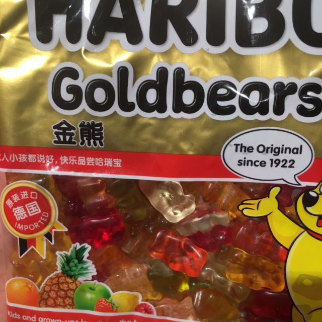 哈瑞宝haribo金熊橡皮糖混合水果味200克