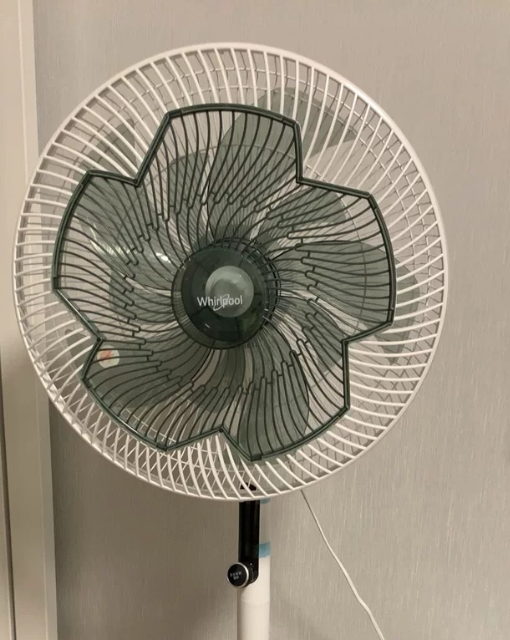 惠而浦(whirlpool)电风扇wdf-dc40k 直流变频10叶静音遥控落地台式三