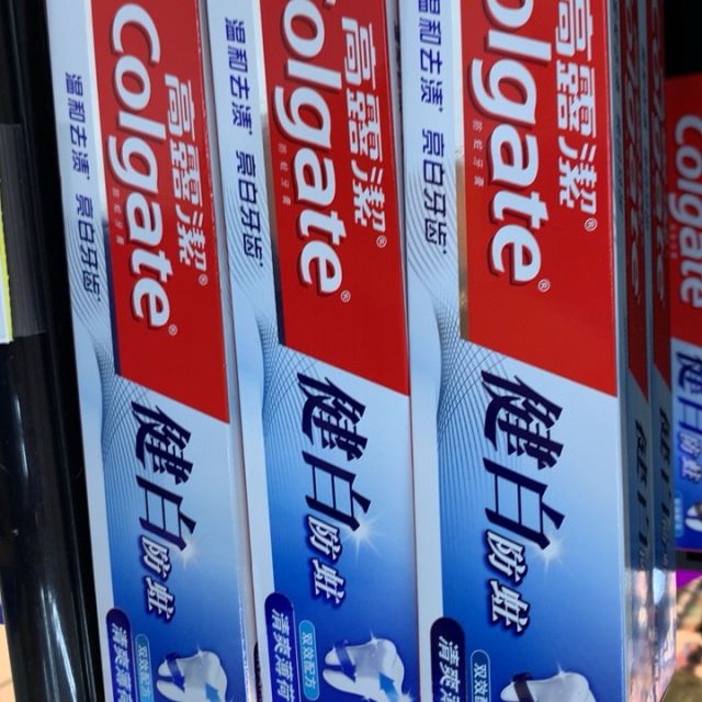 高露洁colgate健白防蛀牙膏200g