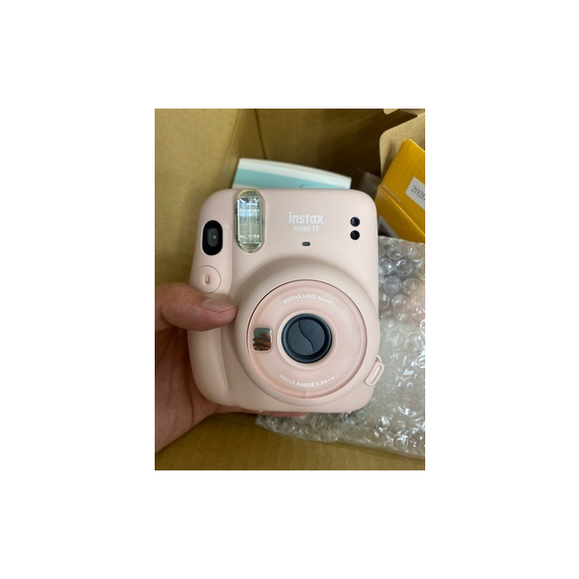 富士(fujifilm)instax 一次成像 立拍立得mini11緋櫻粉相機 mini9升級