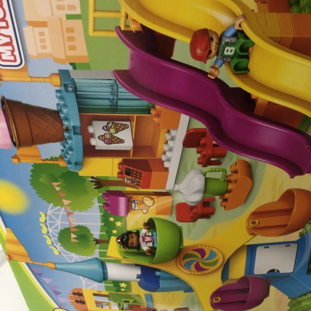 lego乐高duplo得宝系列大型游乐园10840100200块塑料玩具13岁