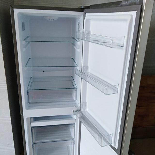 海尔(haier)bcd-178tmpt 178升双门两门家用小冰箱 时尚炫金 节能静音