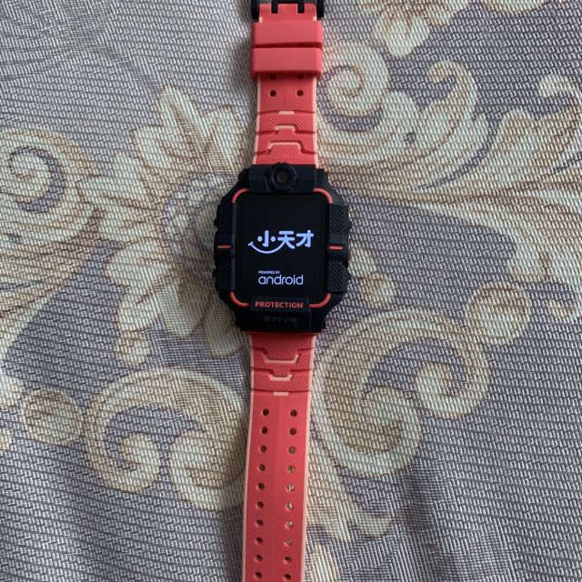 小天才电话手表z5 pro 赤釉红 4g全网通儿童智能防水定位中小学生男