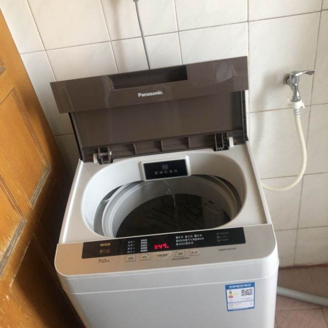 松下(panasonic) xqb70-q27h2f 7公斤全自动洗衣机波轮洗衣机爱妻号宽