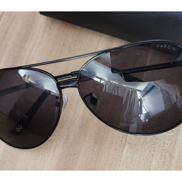 帕森男士墨镜太阳镜男潮人开车偏光蛤蟆镜太阳眼镜司机驾驶镜 8009 黑