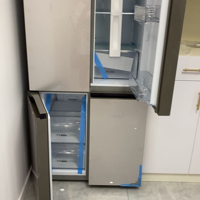 风冷无霜双变频冰箱家用十字对开门t型四门静音电冰箱 bcd-471wdcd