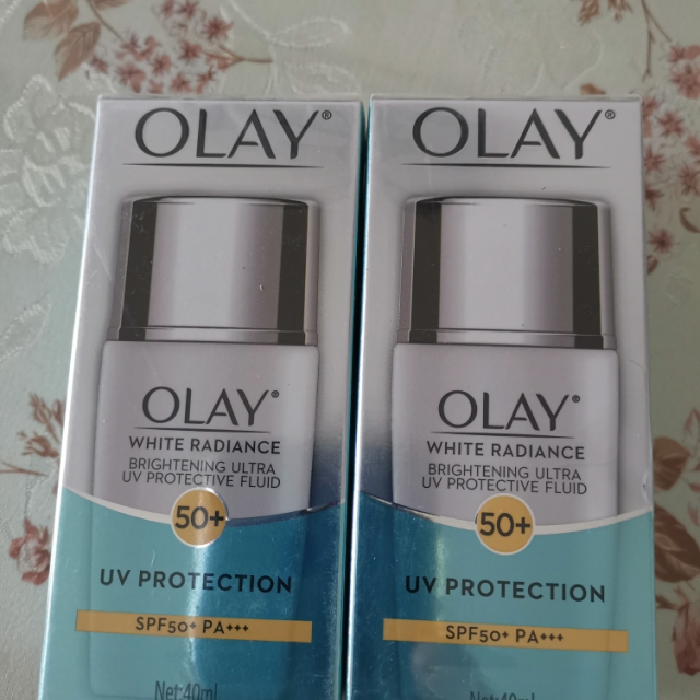 玉兰油olay轻透倍护隔离防晒液40ml防晒乳液新旧包装随机发货宝洁出品