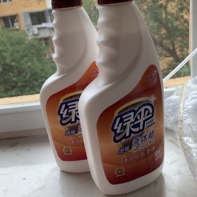 绿伞液体实木地板蜡精油500g2瓶实木复合地板保养护理保养上光打蜡