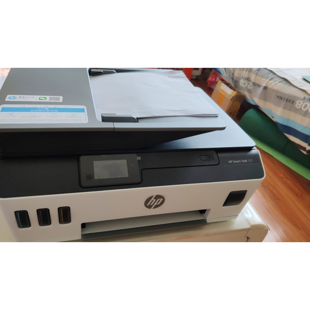 惠普hpsmarttank531喷墨彩色一体机打印复印扫描a4
