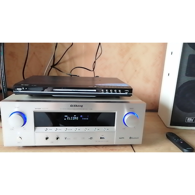 1蓝牙ktv音响hdmi重低音卡拉ok数字hifi发烧高清家庭影院空放机