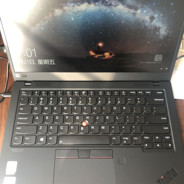 联想thinkpadx1carbon38cd第十代英特尔酷睿i714英寸轻薄本笔记本电脑