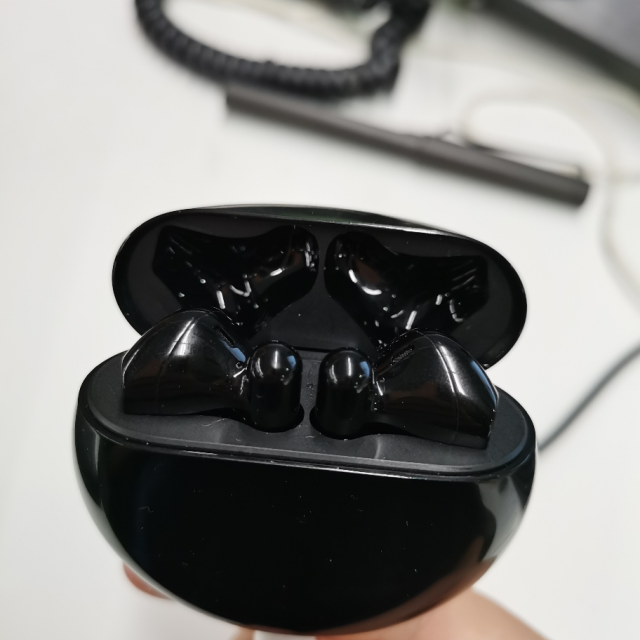 华为huaweifreebuds3无线蓝牙耳机碳晶黑双耳立体声主动降噪半入耳