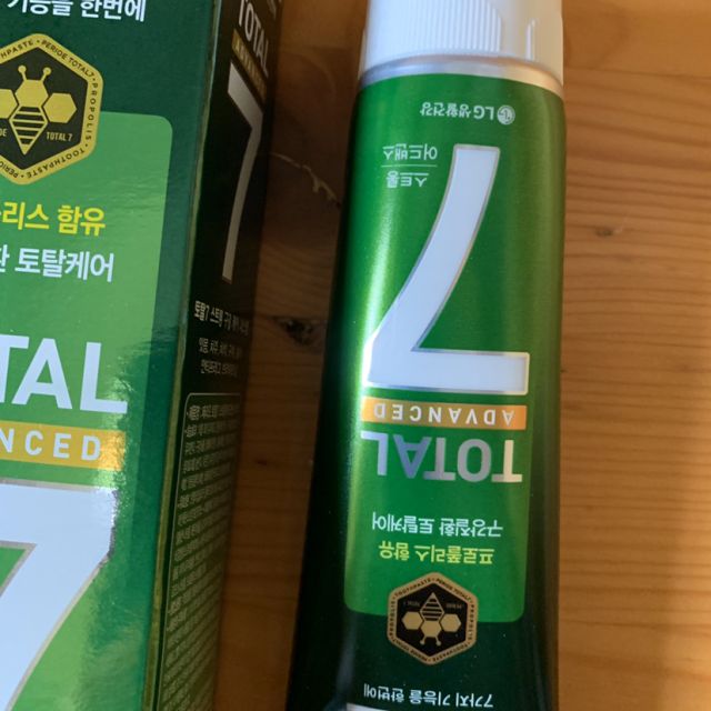 lg 倍瑞傲(perioe) total7 集中护理牙膏 120g 绿色牙膏第一次用这个