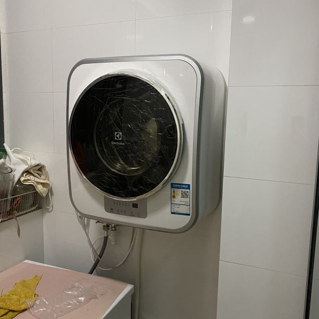 伊萊克斯electroluxewf7302dw3公斤小型壁掛式洗烘一體迷你滾筒洗衣機