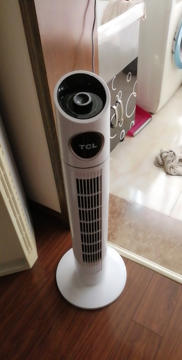 tcl塔扇家用电风扇落地扇摇头宿舍低噪台式大厦扇风扇 fzt401晒单图