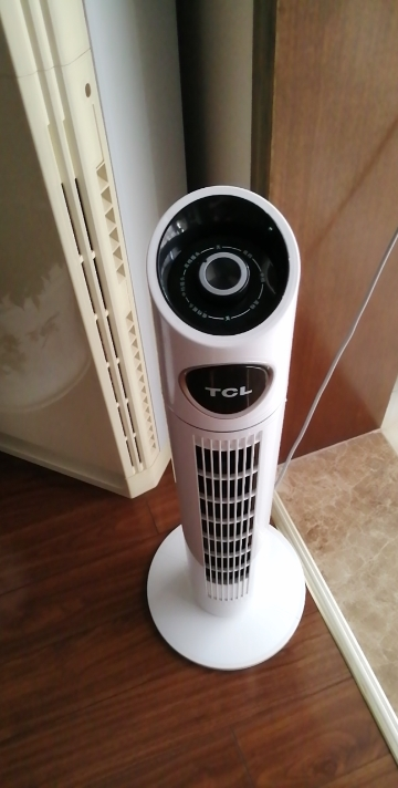 tcl塔扇家用电风扇落地扇摇头宿舍低噪台式大厦扇风扇 fzt401晒单图