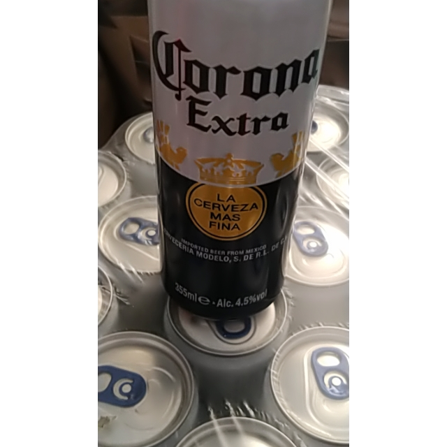 进口啤酒科罗娜啤酒纤体罐355ml24听整箱装口感清醇色彩明亮