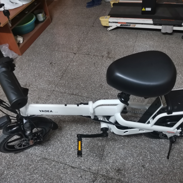 > 雅迪(yadea)电动车 m321pro 代驾折叠车长续航48v20ah m321白色商品