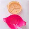 孕婴童餐具b.box 三合一多用辅食碗 婴儿吸管碗宝宝零食碗喂食碗 草莓粉晒单图