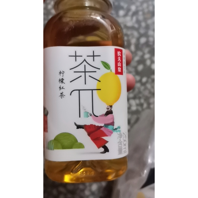 農夫山泉茶π(茶派)果味茶檸檬紅茶250ml*12量販裝高清大圖|實物圖