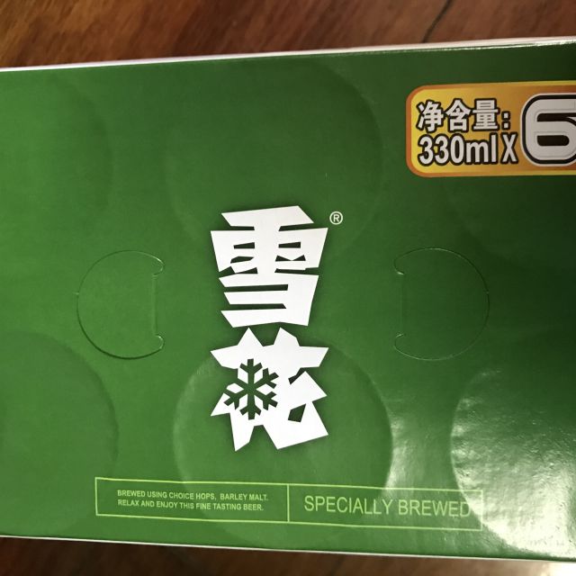 苏宁易购超市雪花啤酒精制拉罐六连包330ml6听
