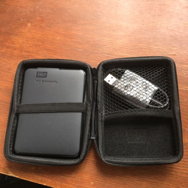 移动硬盘包防震包颜色样式随机