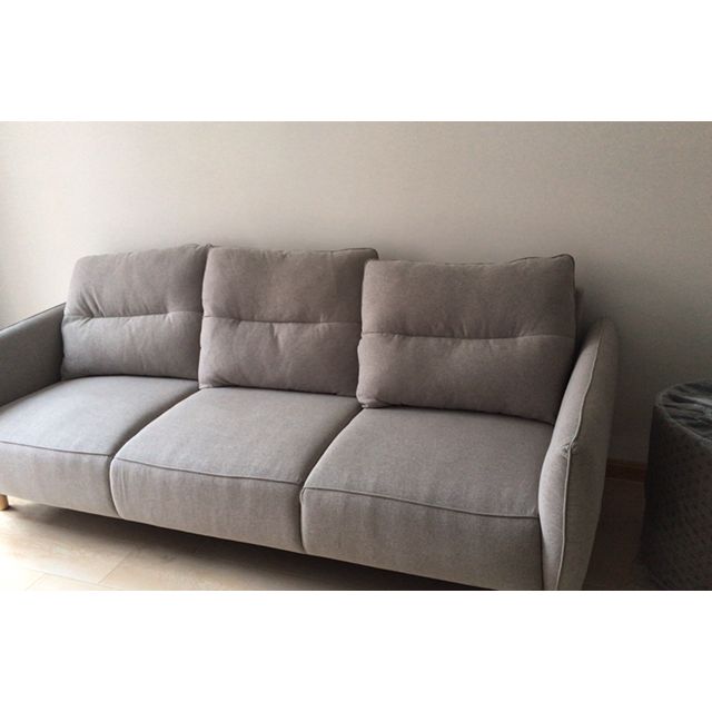 客厅三人位组合沙发1888 莫兰迪灰3人位30-60天内发货高清大图|实物图