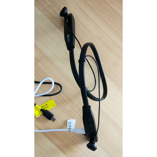 纽曼newsmymp3播放器q188g黑色无线蓝牙耳机mp3一体机头戴式跑步可