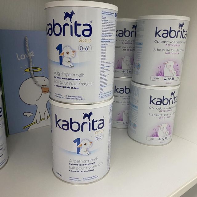 kabrita佳贝艾特金装婴幼儿配方羊奶粉1段06个月800g荷兰本土版