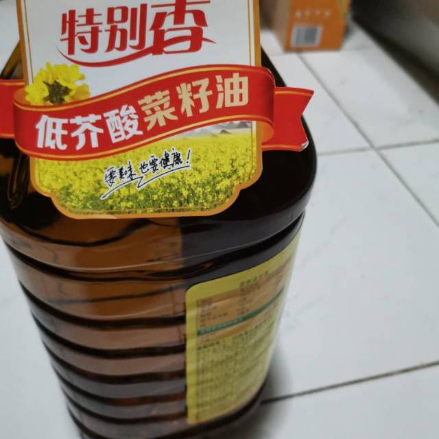鲁花底芥酸特香菜籽油5l非转基因物理压榨